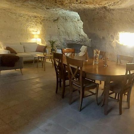 Troglo Entre Caves Et Chateaux 蒙卢索卢瓦尔 外观 照片