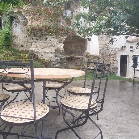 Troglo Entre Caves Et Chateaux 蒙卢索卢瓦尔 外观 照片